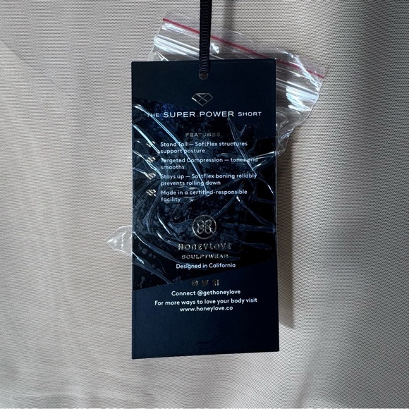 Honeylove Sculptwear Super Power Short Size 2XL in Beige NWT Brand New Shapewear - Picture 10 of 10